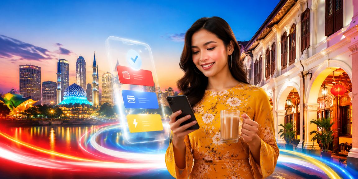 Proses deposit dalam talian menggunakan perbankan digital di Selangor Malaysia